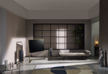 Loewe präsentiert den bild 9 Der Fernseher Bild 9 von Loewe im Wohnzimmer