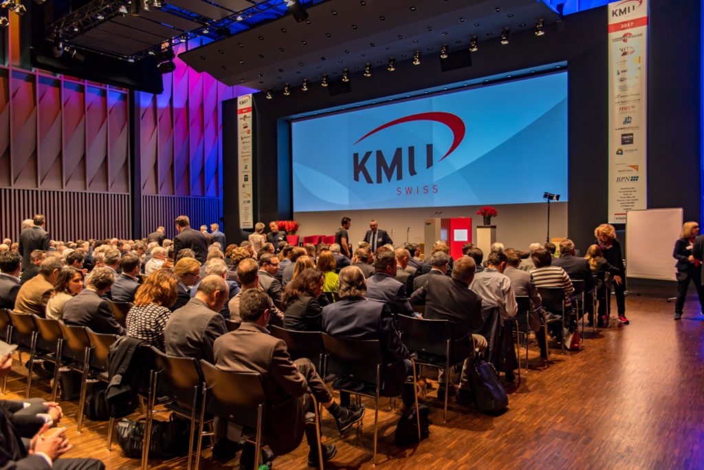 Der volle Plenums-Saal des KMU SWISS Forums