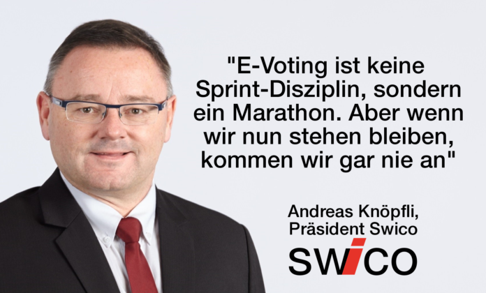 Swico unterstützt E-Voting