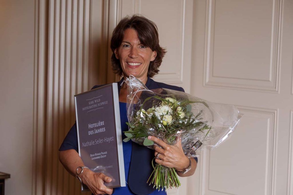 Hotelière des Jahres Nathalie Seiler-Hayez