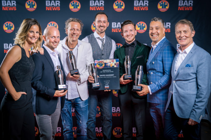 David Gandert, Barkeeper of the year '18"