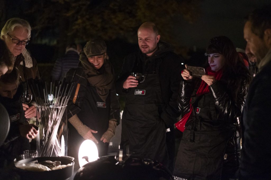 Kurz vor Degustation...