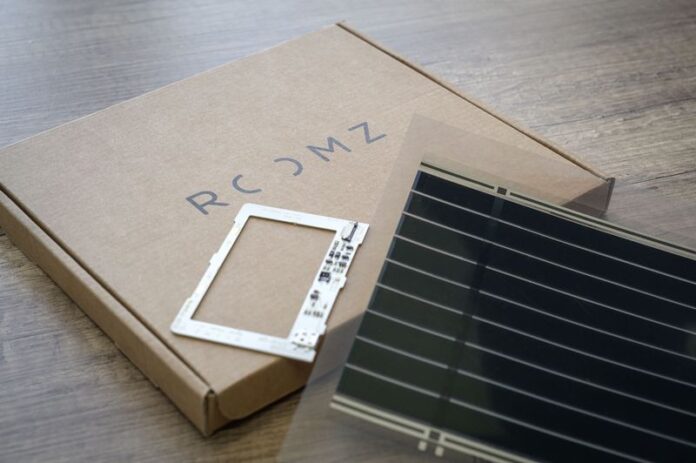 Mit kabellosen Sitzungszimmerdisplays startete ROOMZ ihre Erfolgsstory (Quelle: ROOMZ).