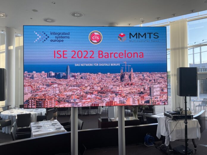 Der MMTS traf sich bereits im Jahre 2022 an der ISE in Barcelona. Quelle: MMTS.