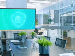 BenQ lanciert Konferenzlösung im 98-Zoll-Format BenQ RE9804FV: All-in-One-Konferenzlösung mit integrierter 4K-Kamera, Mikrofonarray und Google EDLA-Zertifizierung. Quelle: BenQ.