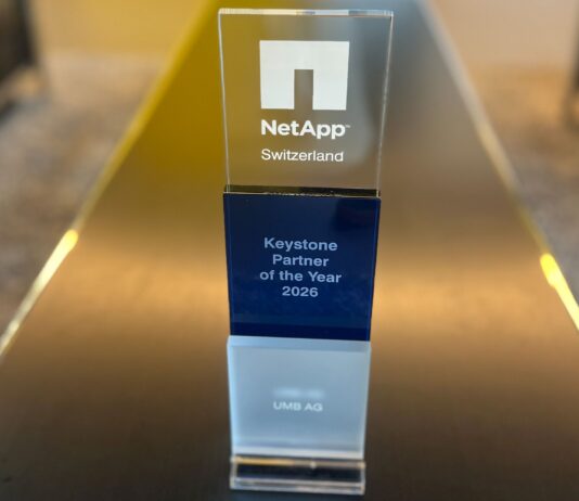 UMB als NetApp Keystone Partner of the Year ausgezeichnet